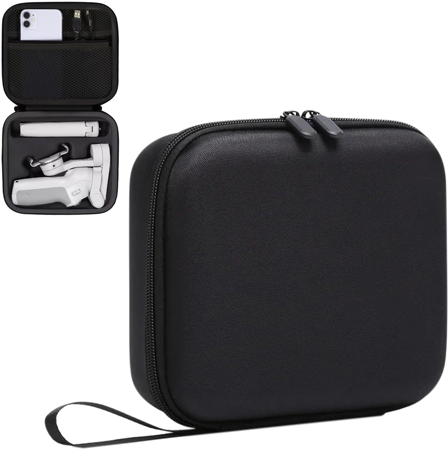 Image of sounce Hard Shell Case for DJI Osmo Mobile 3 /4 /4 SE Gimbal, EVA Waterproof Bag Camera Bag