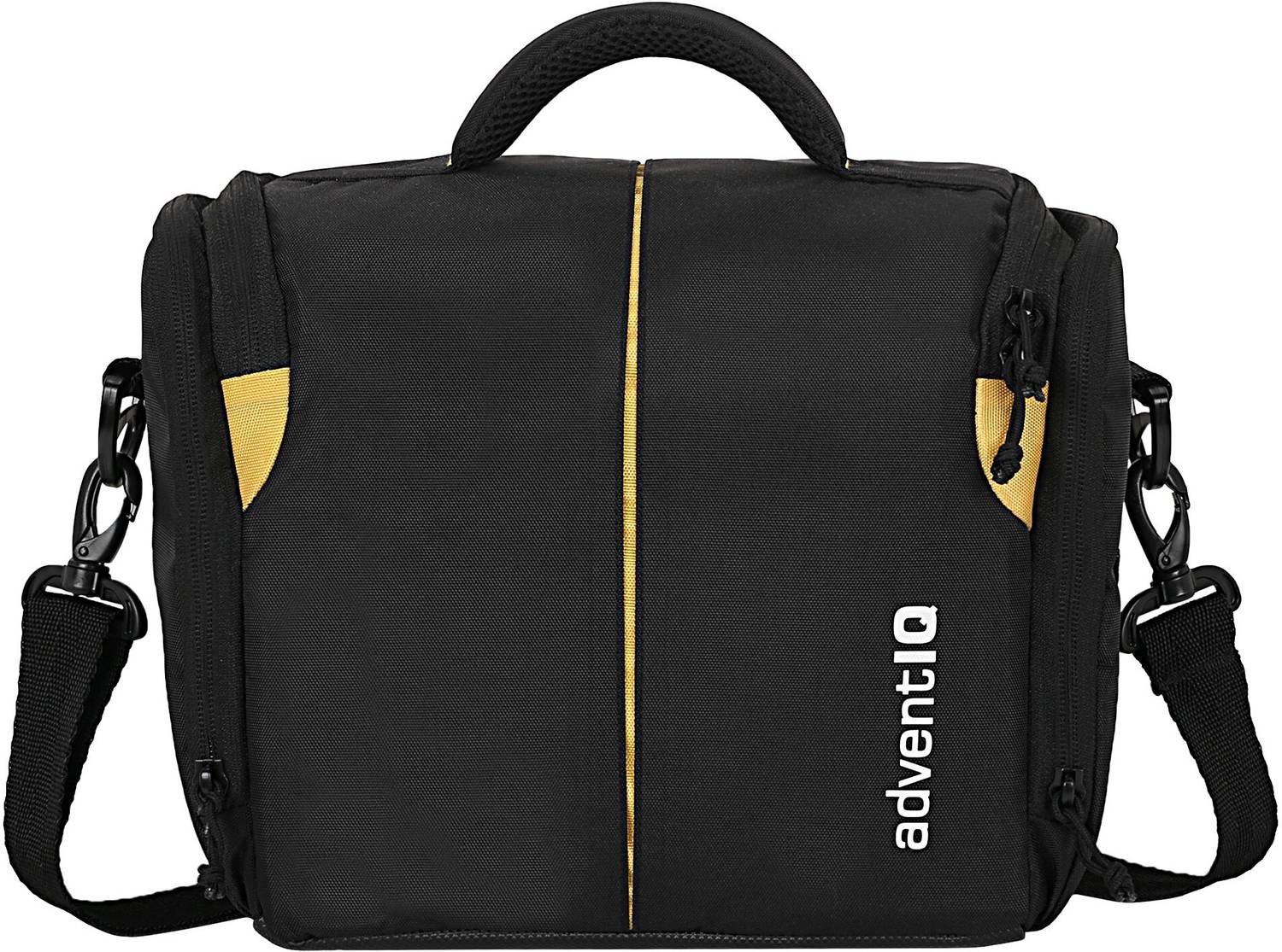 AdventIQ Captura Pro DSLR/SLR Camera Bag-BNP 0296 (Black-Yellow Clr)  Camera Bag - AdventIQ : Flipkart.com