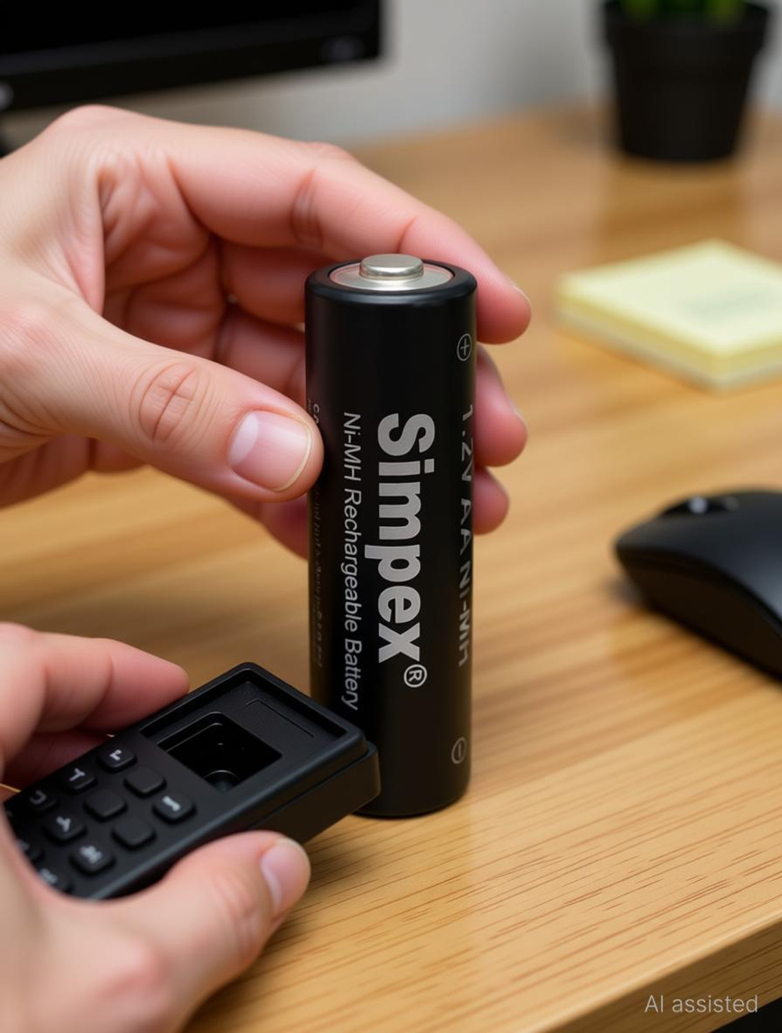 Image of Simpex 3100mAh High Power Ni-Mh AA Ready to Use Rechargeable Battery
