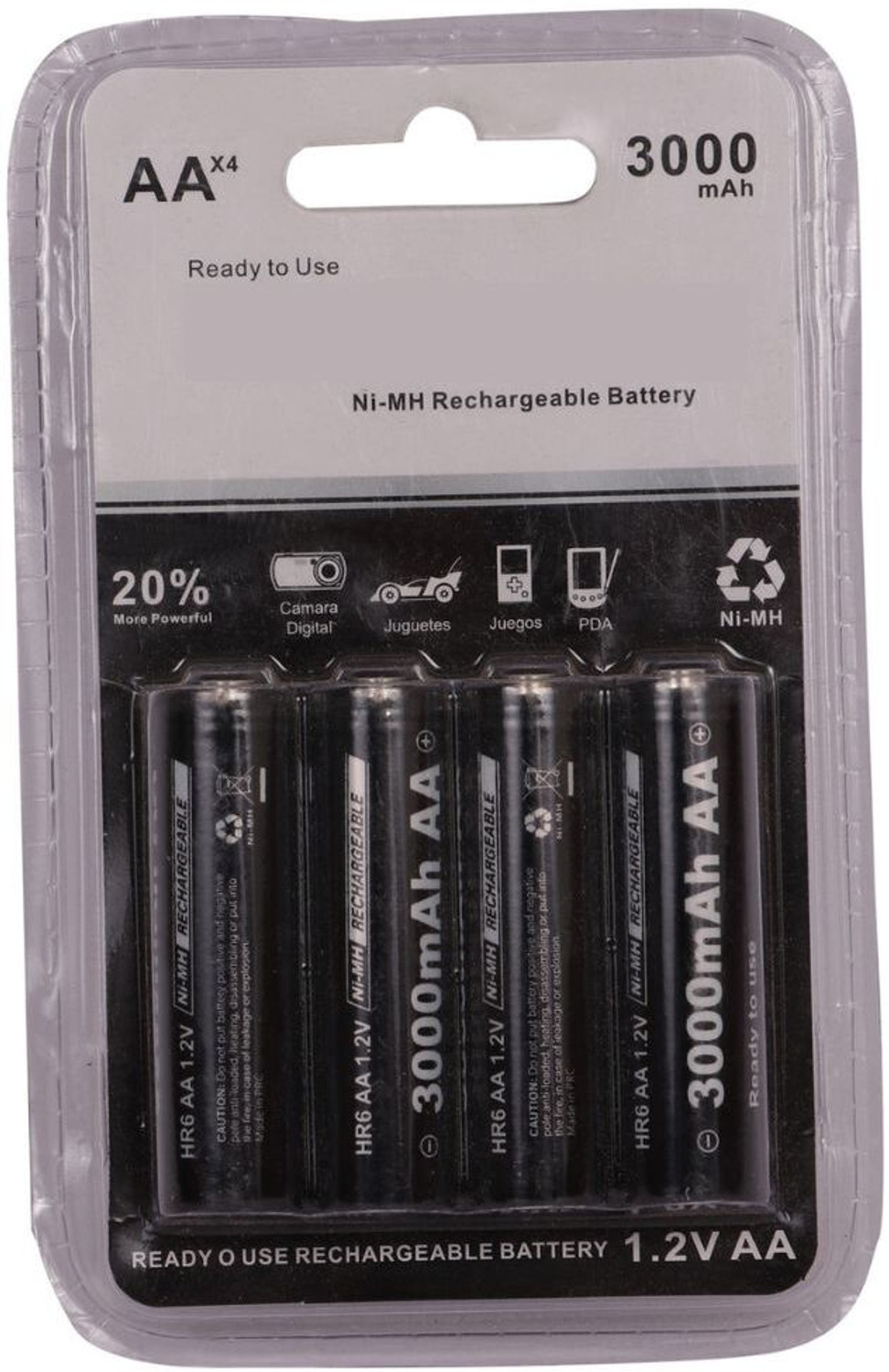 Image of Camstuffs camera flashlight battery cell (3000 Mah) with lcd display charger (white) combo Camera Battery Charger