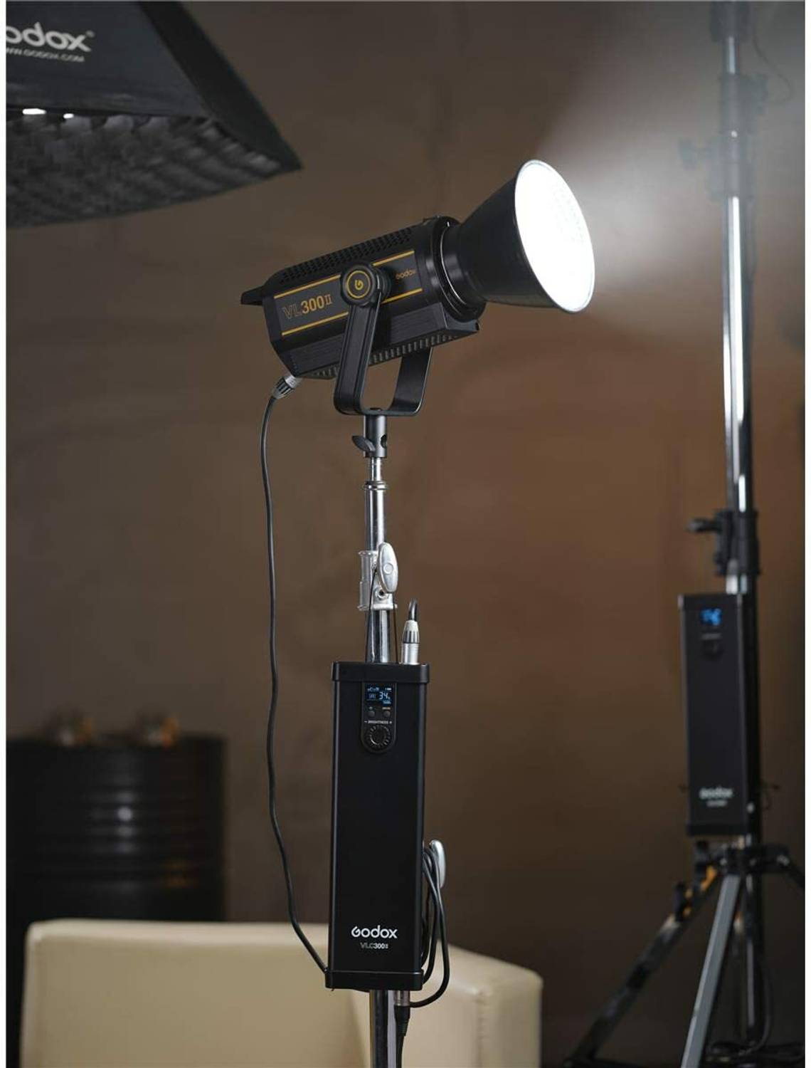 GODOX VL300II 11600 lx Camera LED Light Price in India - Buy GODOX