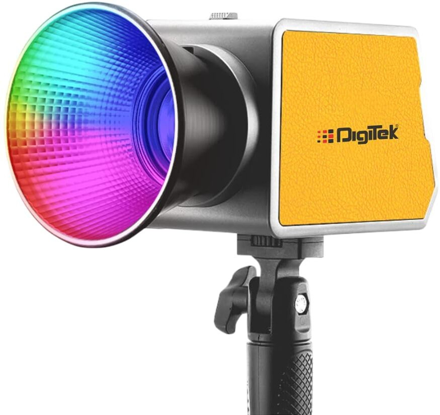 Image of DIGITEK DCL-100 WBC RGB Combo Continuous LED Light with Mini Bowen Mount & Reflector 450 lx Camera LED Light