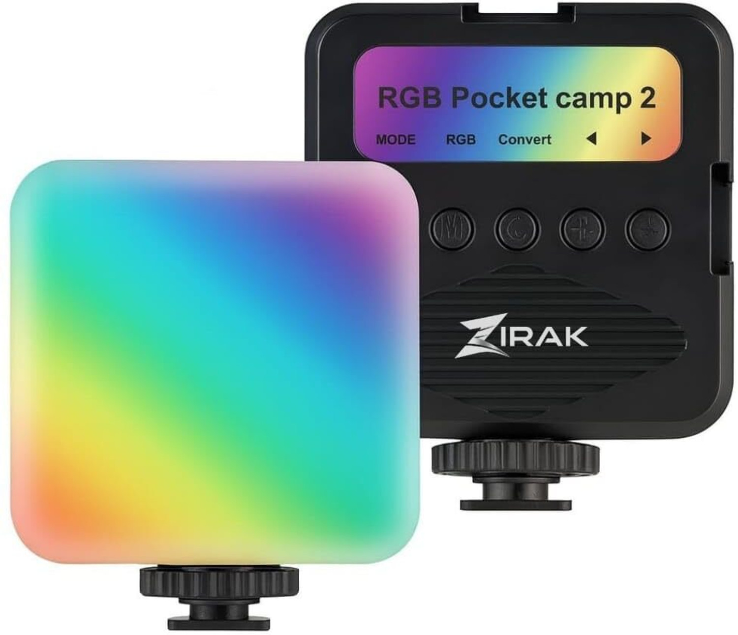 Image of ZIRAK Mini RGB LED Video Light | Pocket Camera Light for Photography and Many More 1 800 lx Camera LED Light