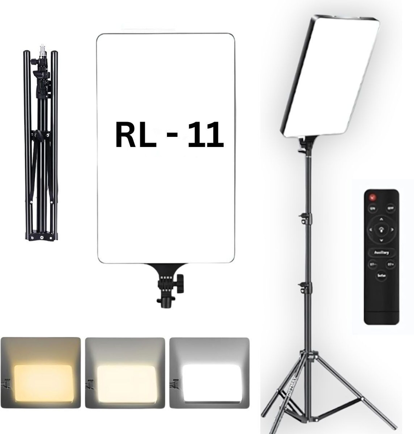 Image of Urban Infotech 11 inch Soft Diffuser LED Panel for Studio & Live Stream | Dimmable | High CRI 1 lx Camera LED Light