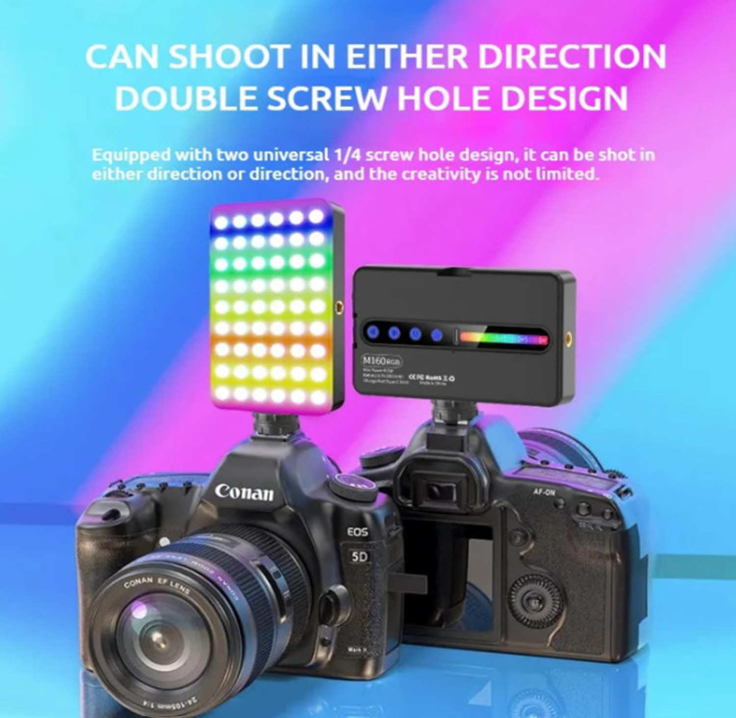 Image of Alkine M160 1 lx Camera LED Light