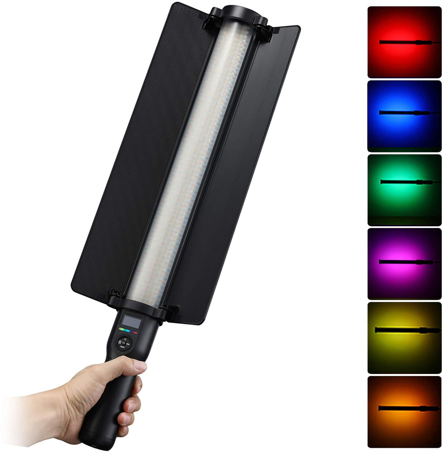 Image of Czech KNE Buy New RGB LED Light Stick Wand GVG17 5800 lx Camera LED Light