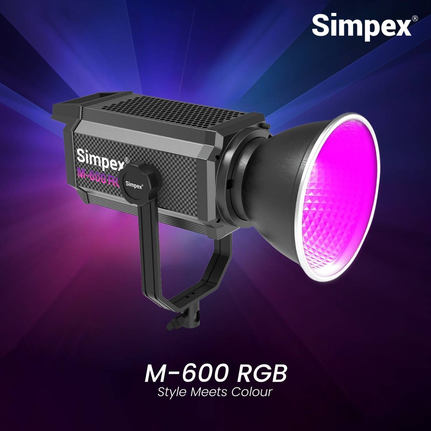 チビさん専用　OPTIC Led 8+ 2台 Simpex M-600R Portable RGB Video Light with 600W CRI≥95 and