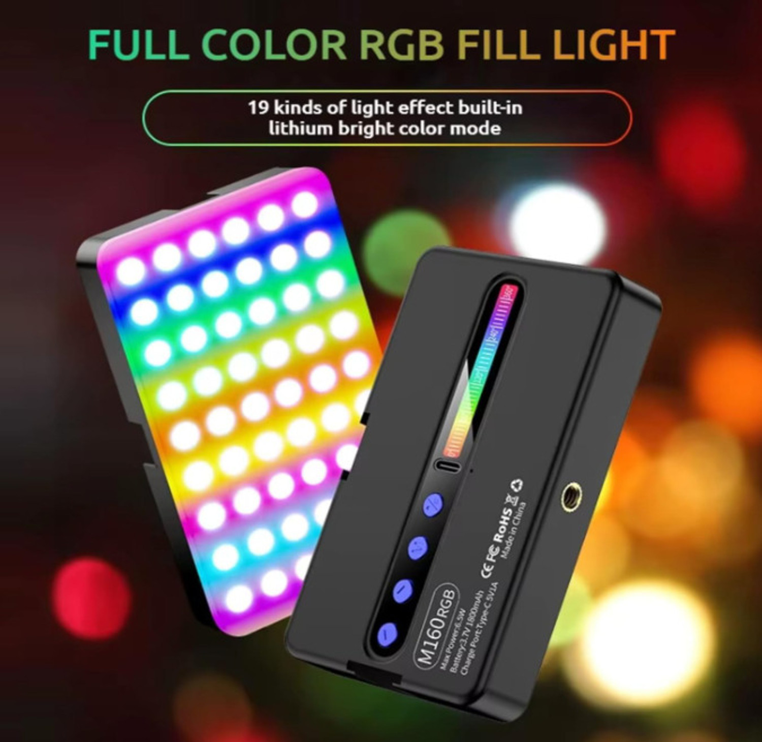 Image of Alkine M160 1 lx Camera LED Light