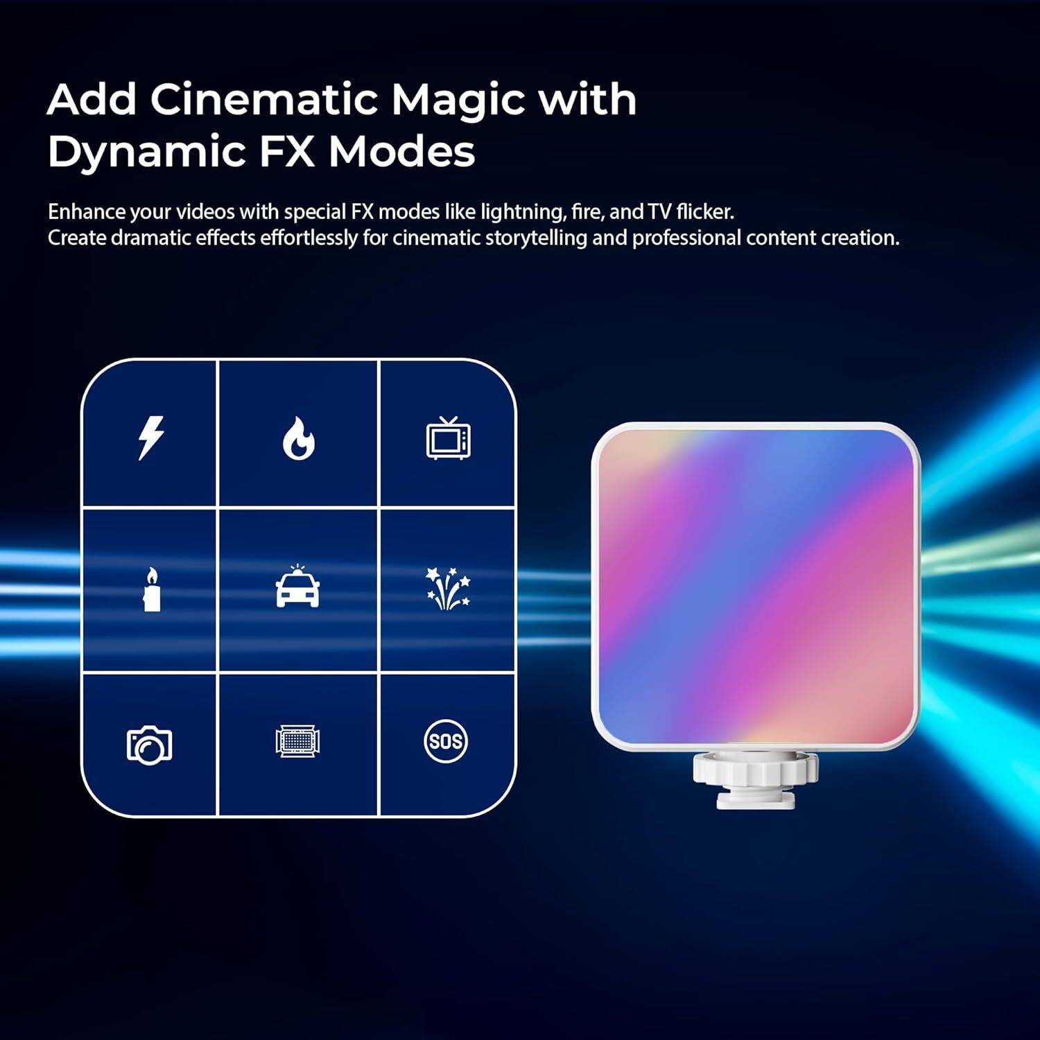 DIGITEK LED-D6W RGB LED Light - Image 4