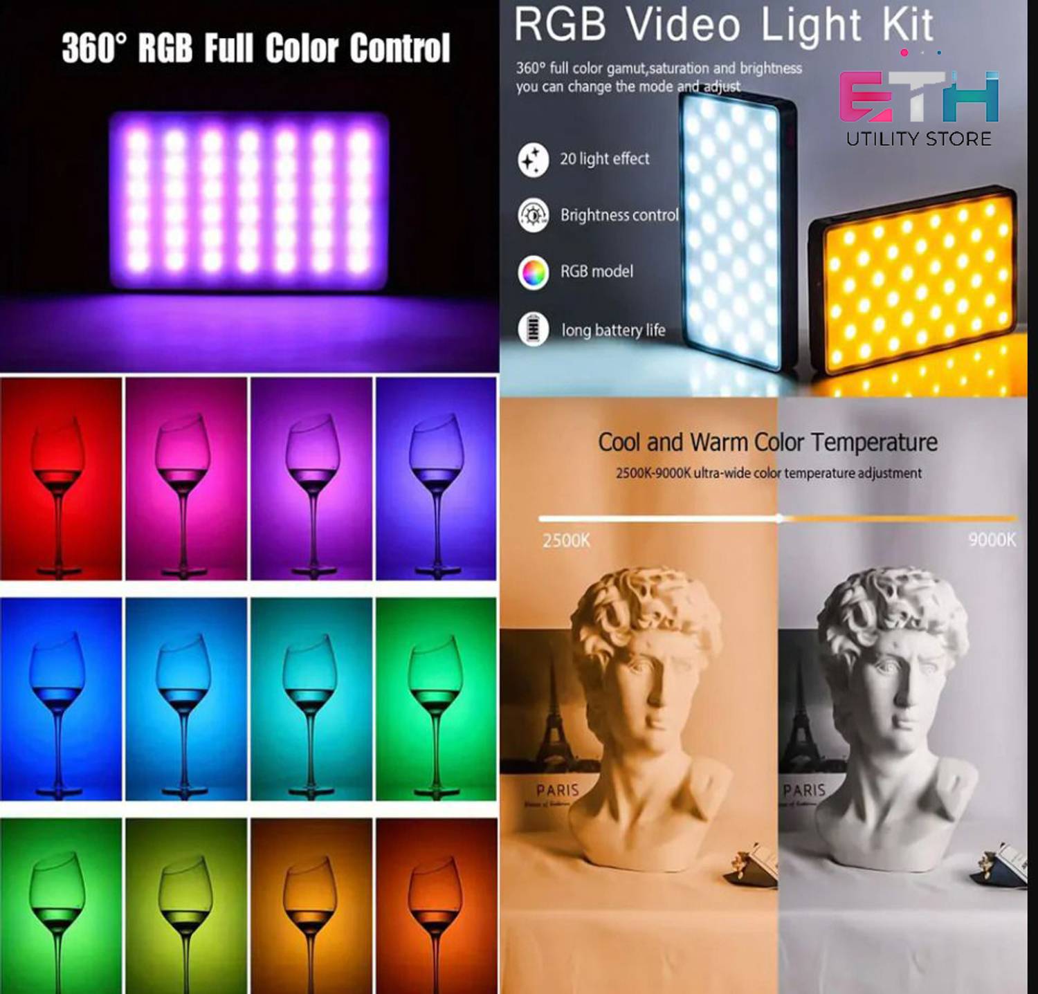 ETH M160 RGB Photography Light - Image 5