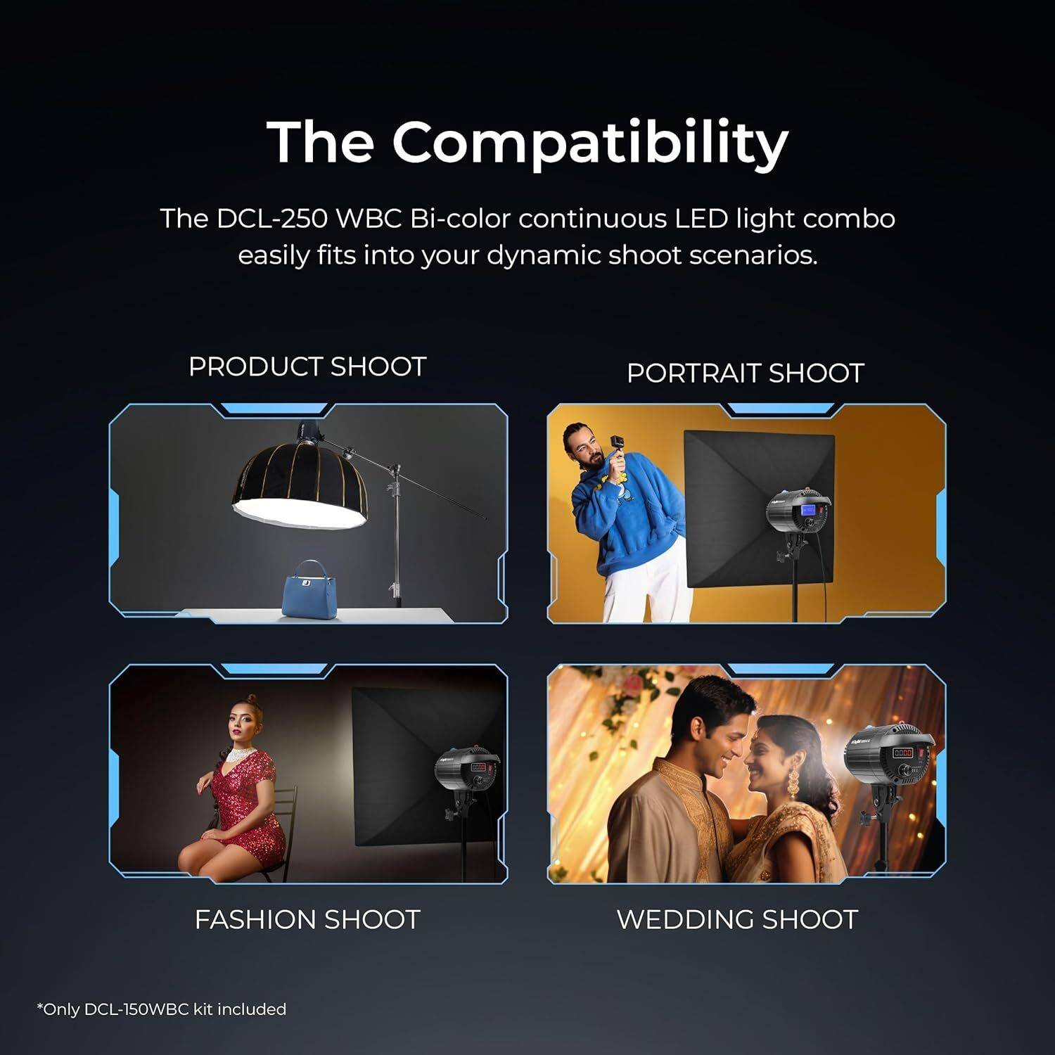 DIGITEK Lite DCL-150WBC 18CM LED Light - Image 5