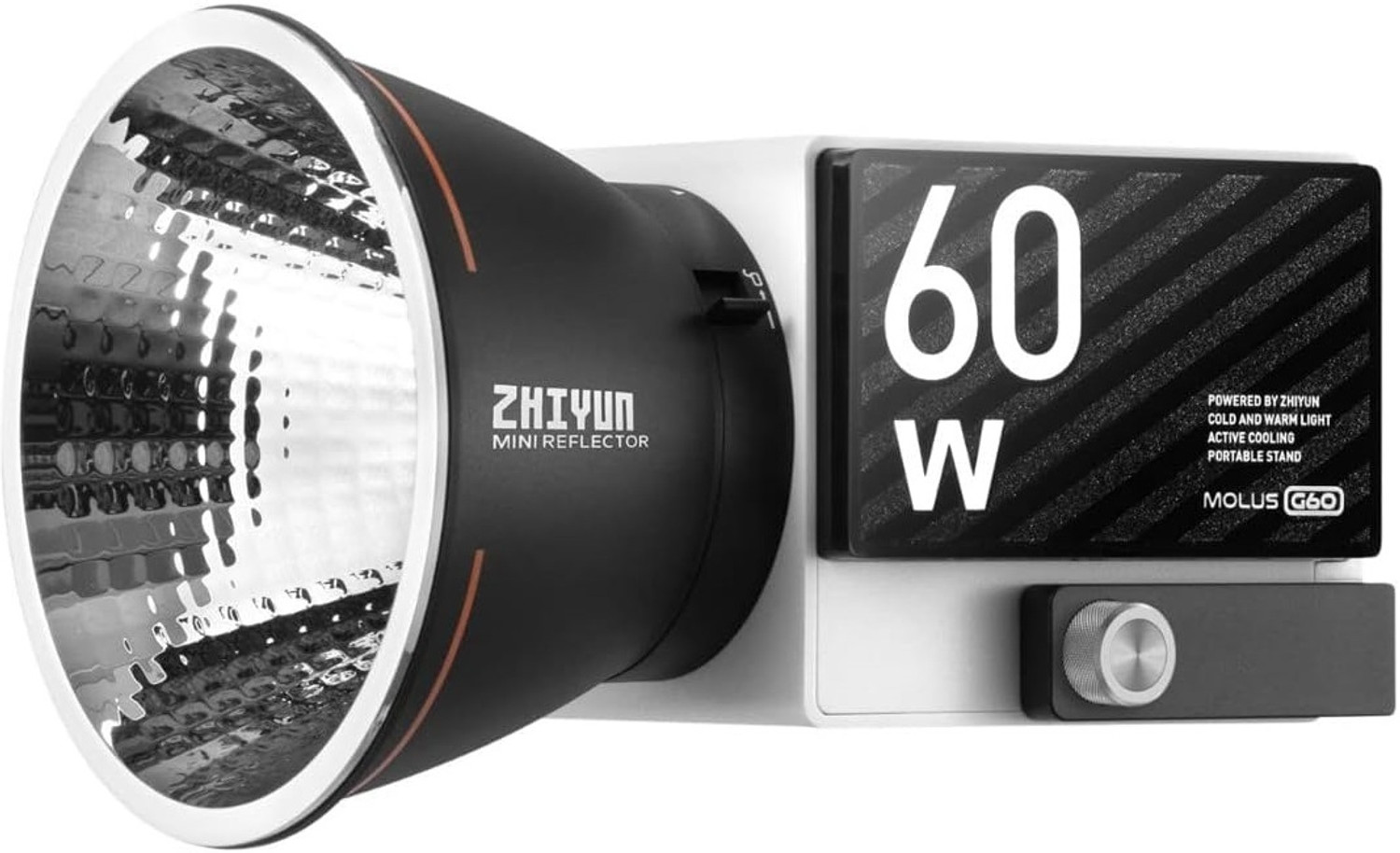 Image of Zhiyun PL103-MOLUS G60 COB LIGHT 54 lx Camera LED Light