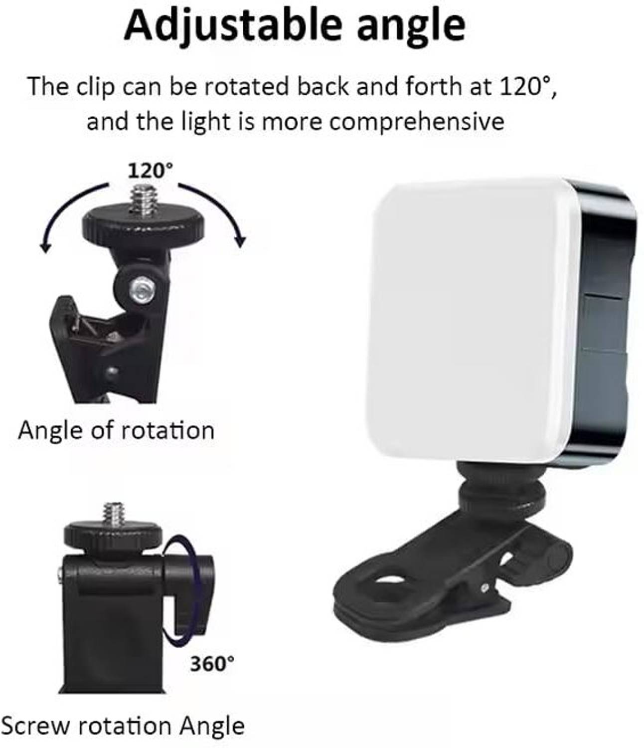 Worricow Mini RGB Led Selfie Video Light - Image 2