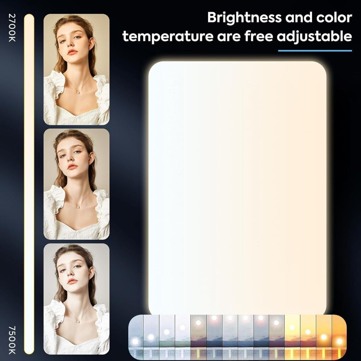 Image of Urban Infotech 11 inch Soft Diffuser LED Panel for Studio & Live Stream | Dimmable | High CRI 1 lx Camera LED Light