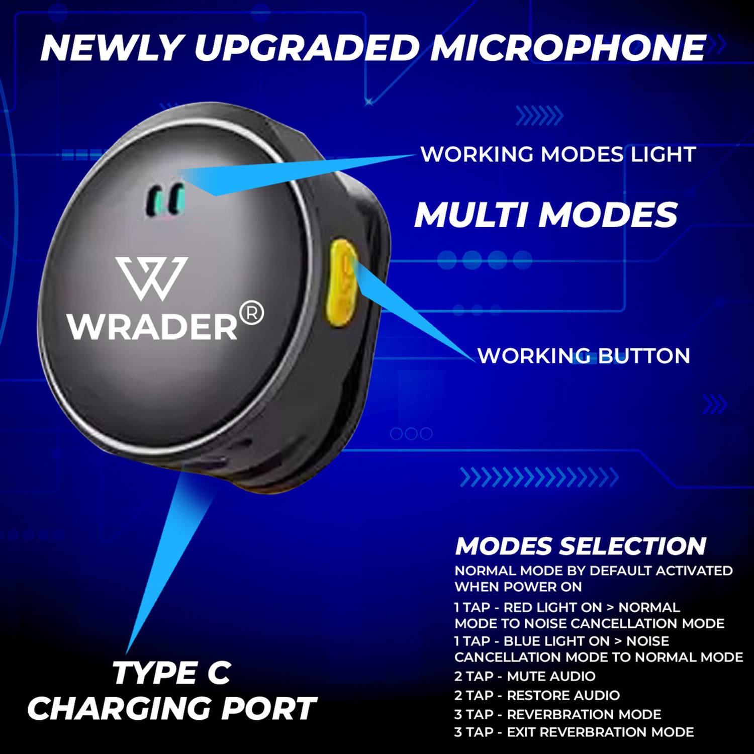 WauroNix Q8 High Sensitivity Wired Microphone - Image 3