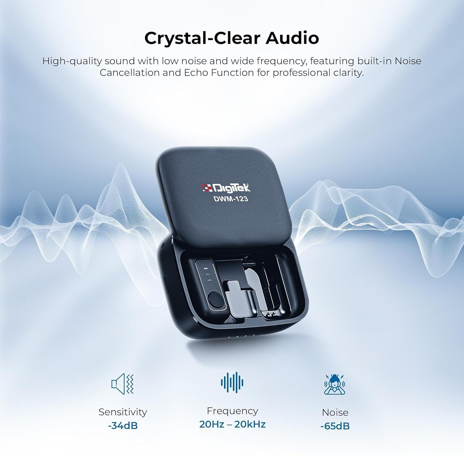 Image of DIGITEK DWM 123 Camera Microphone