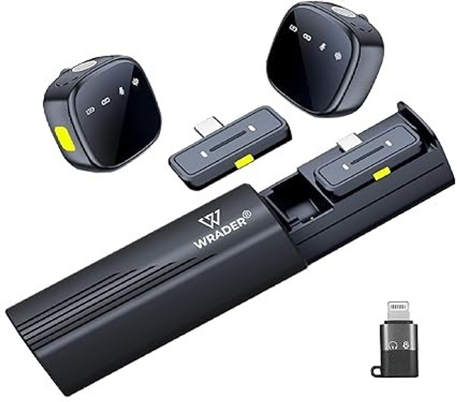 Image of BfsTeckt K26 Microphone Wireless Clip-On Omni Lavalier Mic for Insta Singing reels&Mobile Camera Microphone