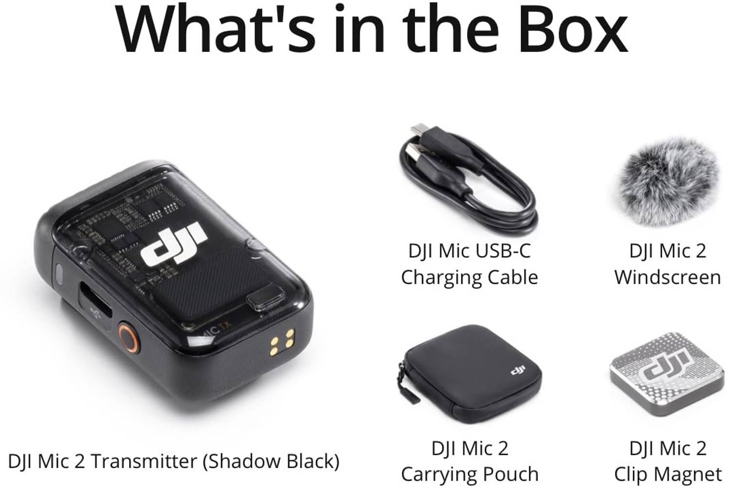 DJI Mic 2 Transmitter ShadowBlack 未開封品 dji MIC 2 Transmitter (Shadow Black) Camera Microphone Price in