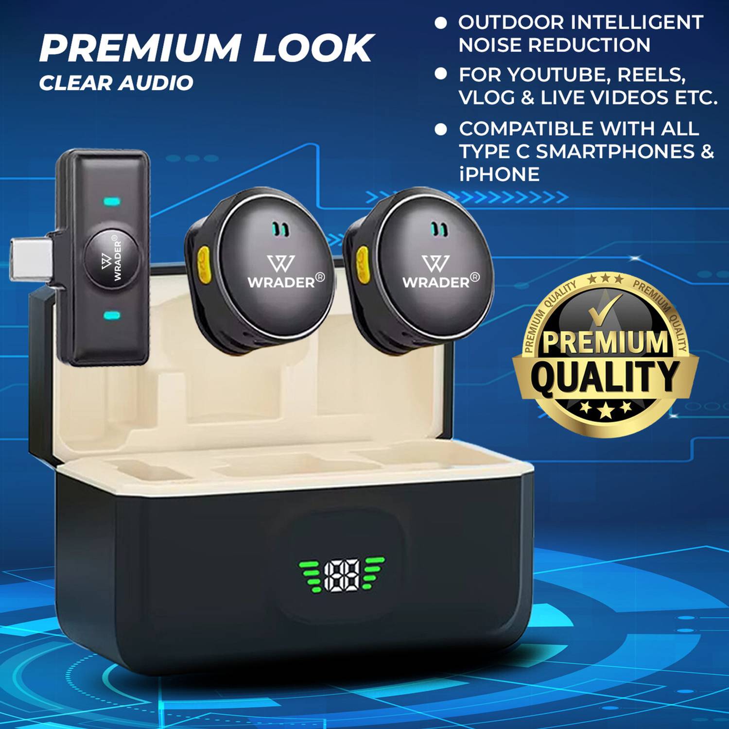 WauroNix Q8 High Sensitivity Wired Microphone - Image 2