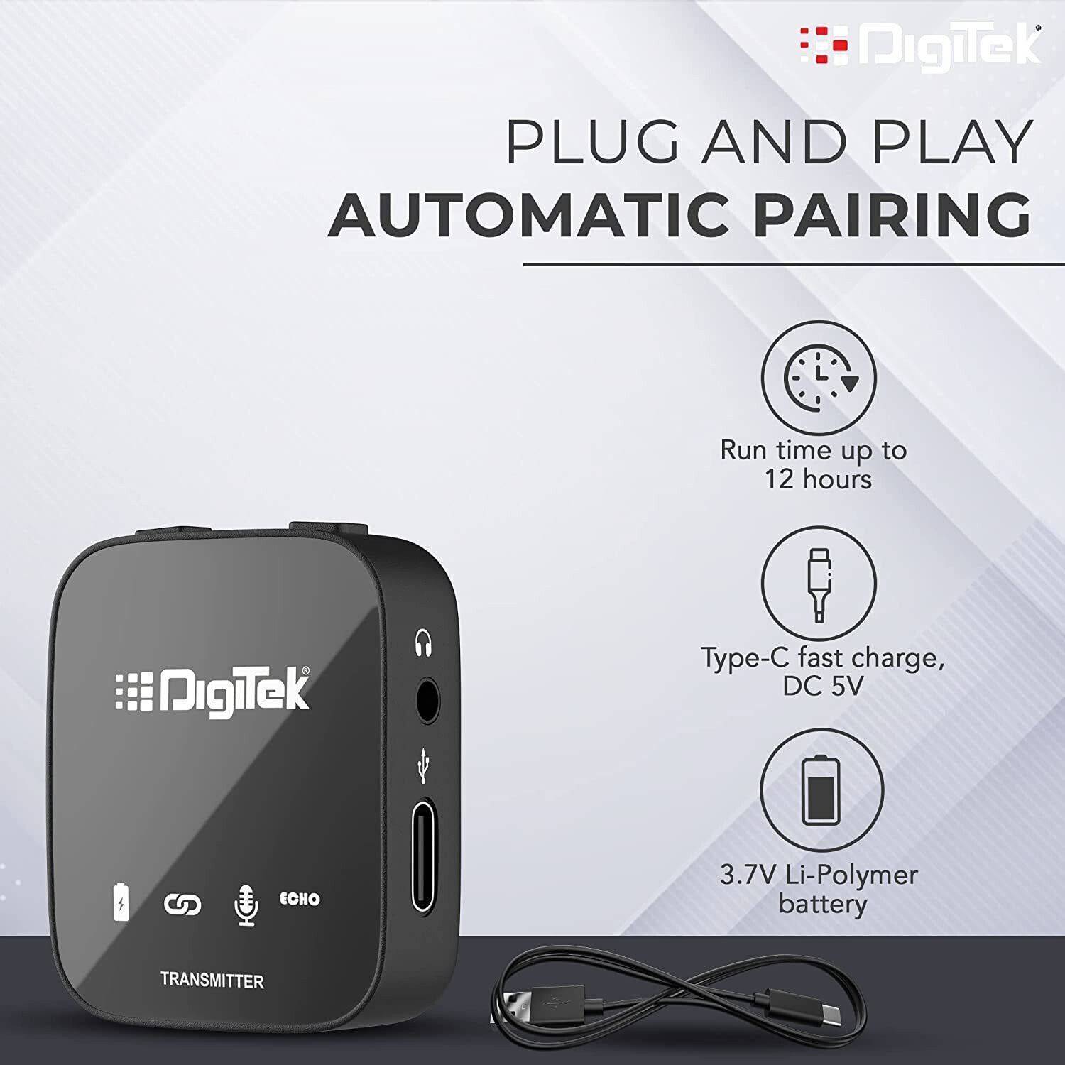 DIGITEK DWM101 Camera Microphone - Image 4