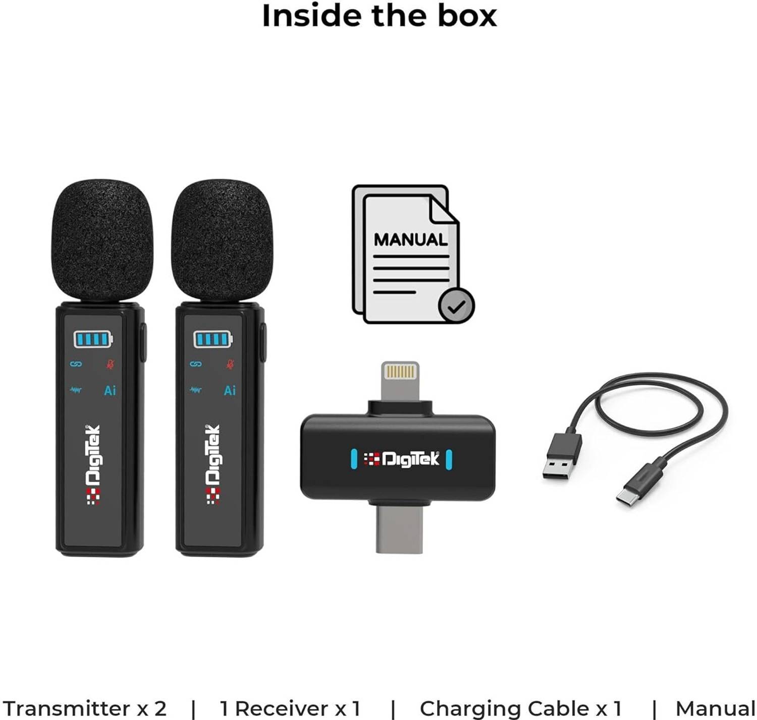 DIGITEK DWM 021 Wireless Microphone System - Image 5