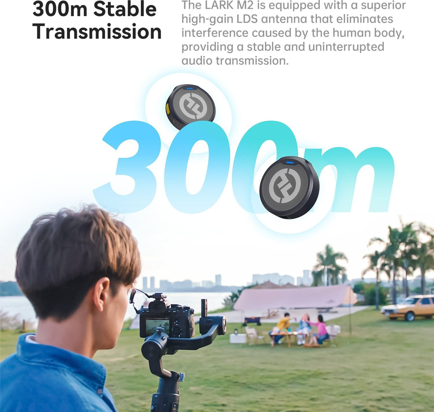 Image of HOLLYLAND Lark M2 Combo Camera Microphone