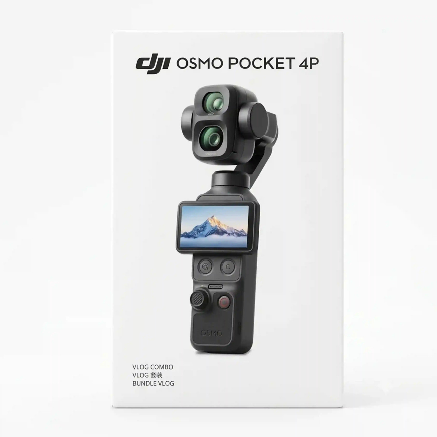 Image of dji Osmo Pocket 4P Standard Combo Dual-Lens Camera 103GB With 3-Axis Gimbal Camera Microphone