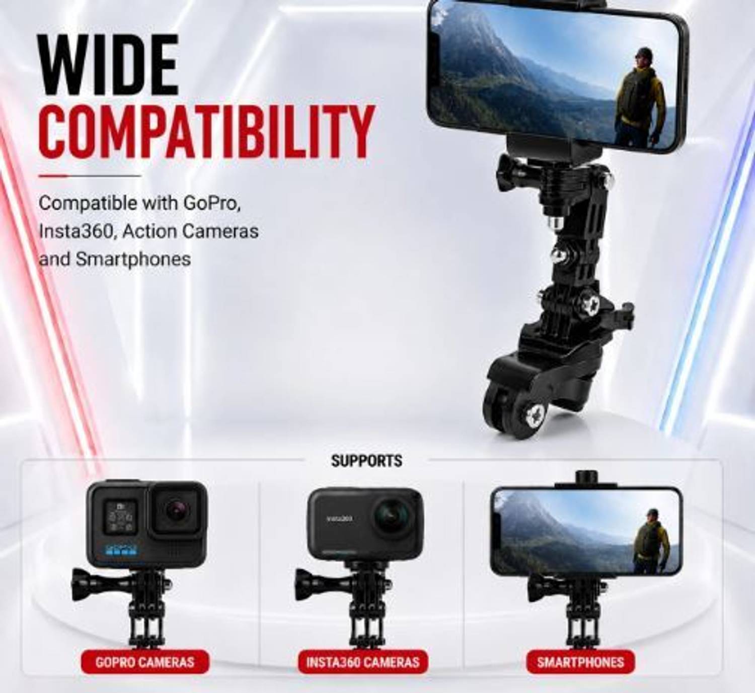 TECHGEAR Extension Arm Stand Camera Mount - Image 4