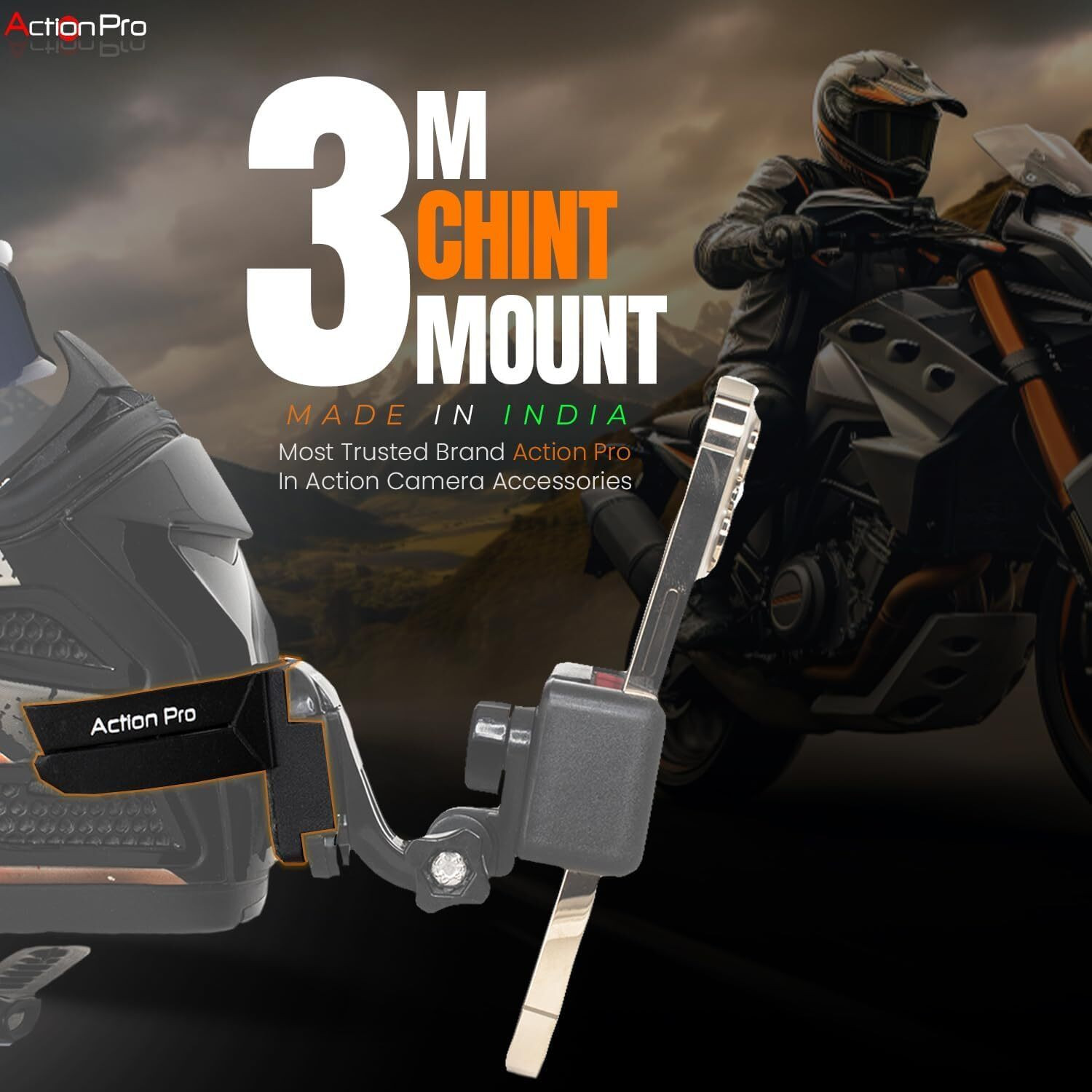 Image of Action Pro Helmet Grip Camera Mount