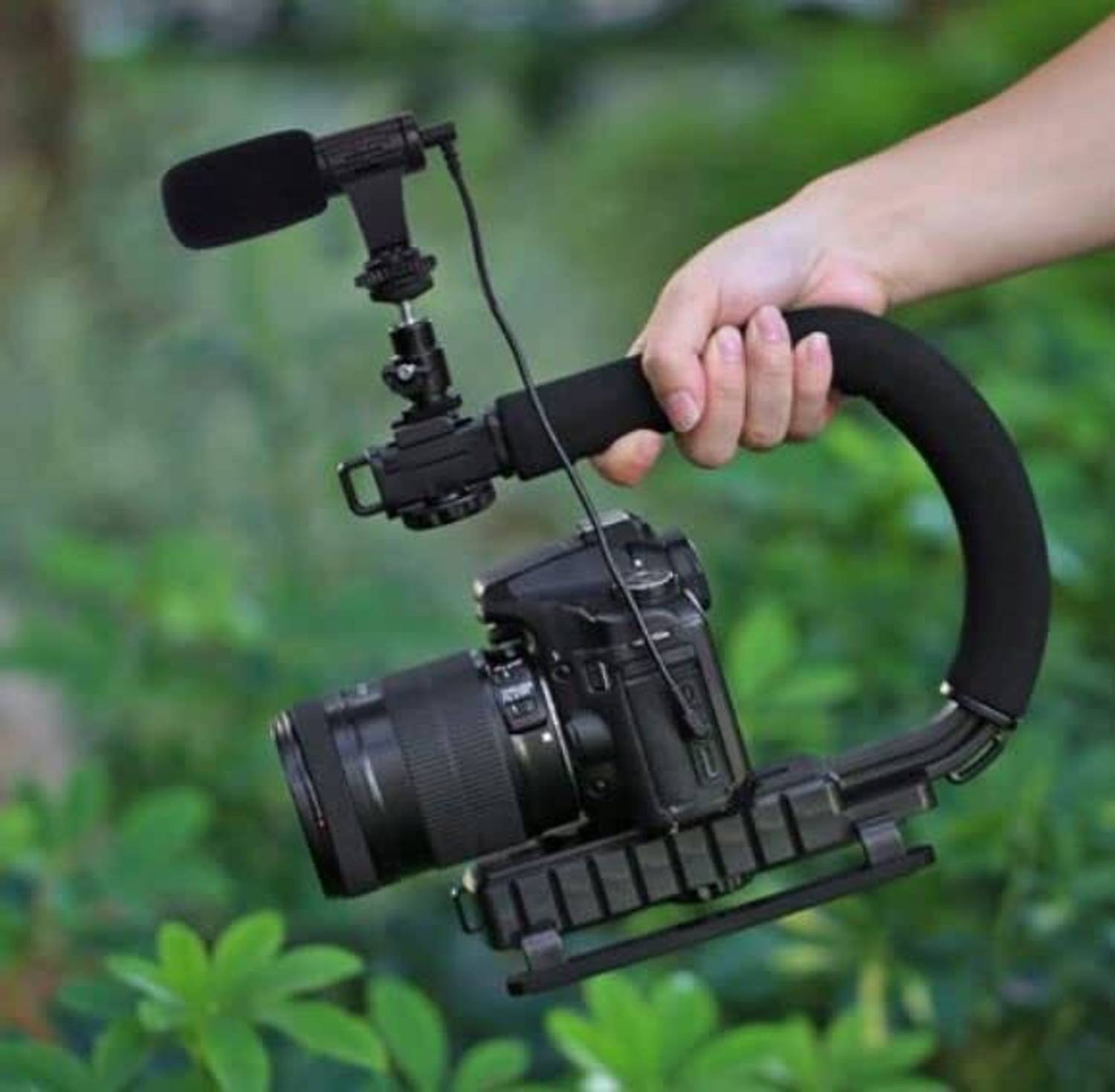 TECHGEAR New AY-49U Video Making Stabilizer U/C Shaped Handheld w