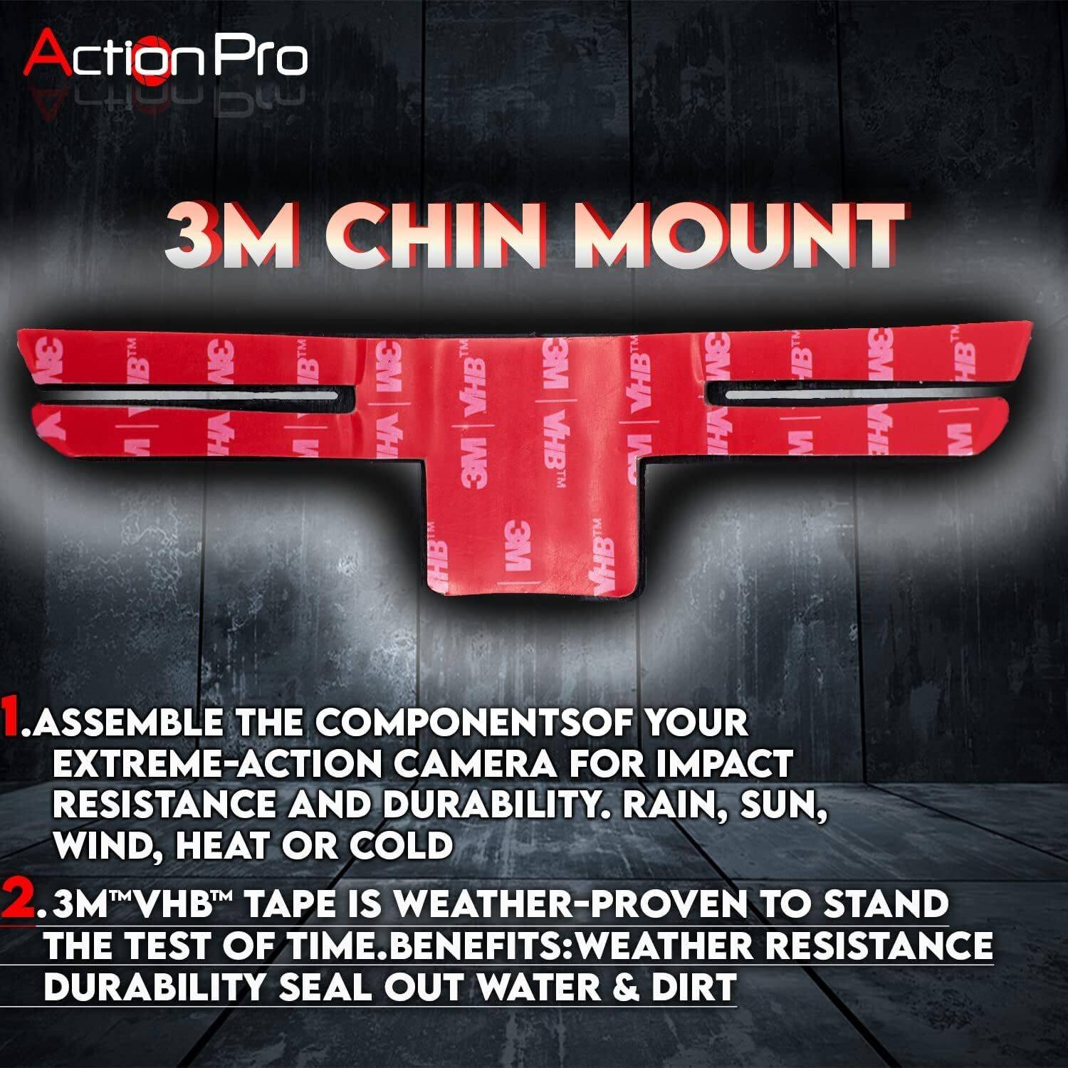 Action Pro Helmet Grip Camera Mount - Image 2