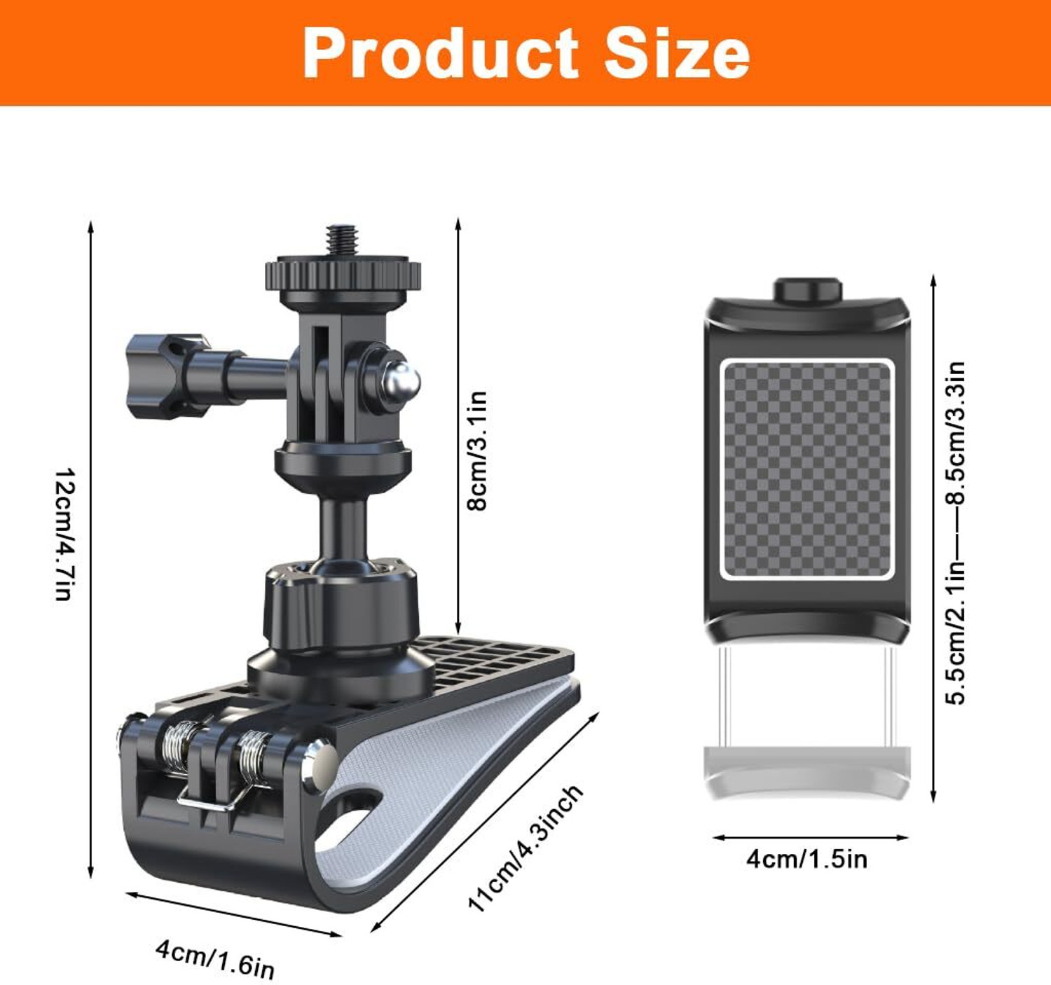 Image of ZITRONIX Bendable Neck Grip Camera Mount