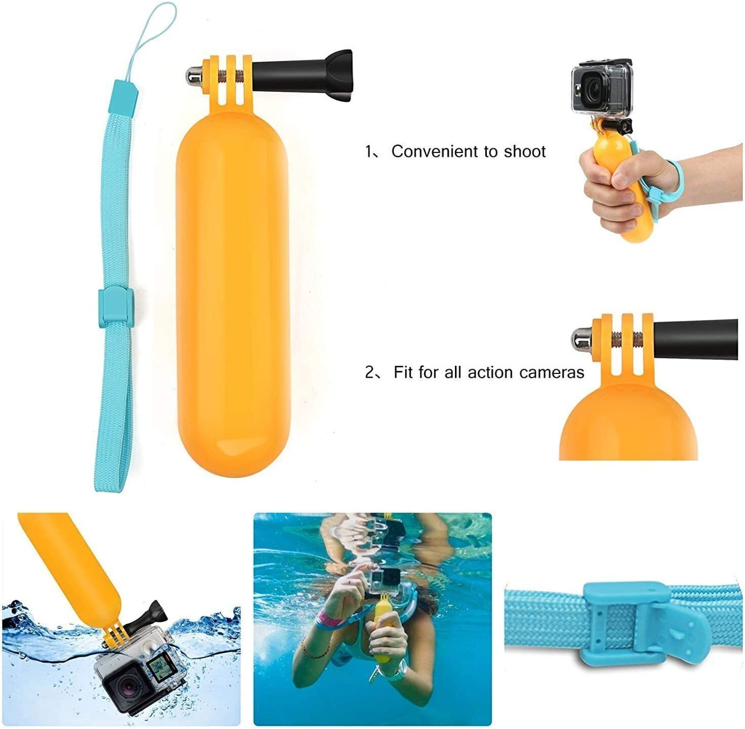 Image of Action Pro Floaty Grip Camera Mount