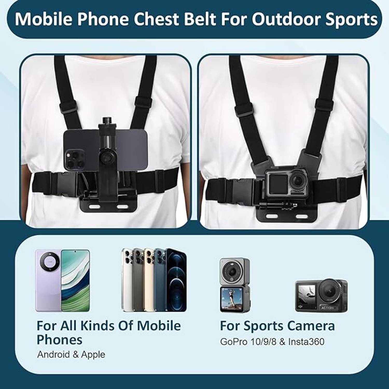 PICPRO Body Strap Camera Mount Black - Image 2
