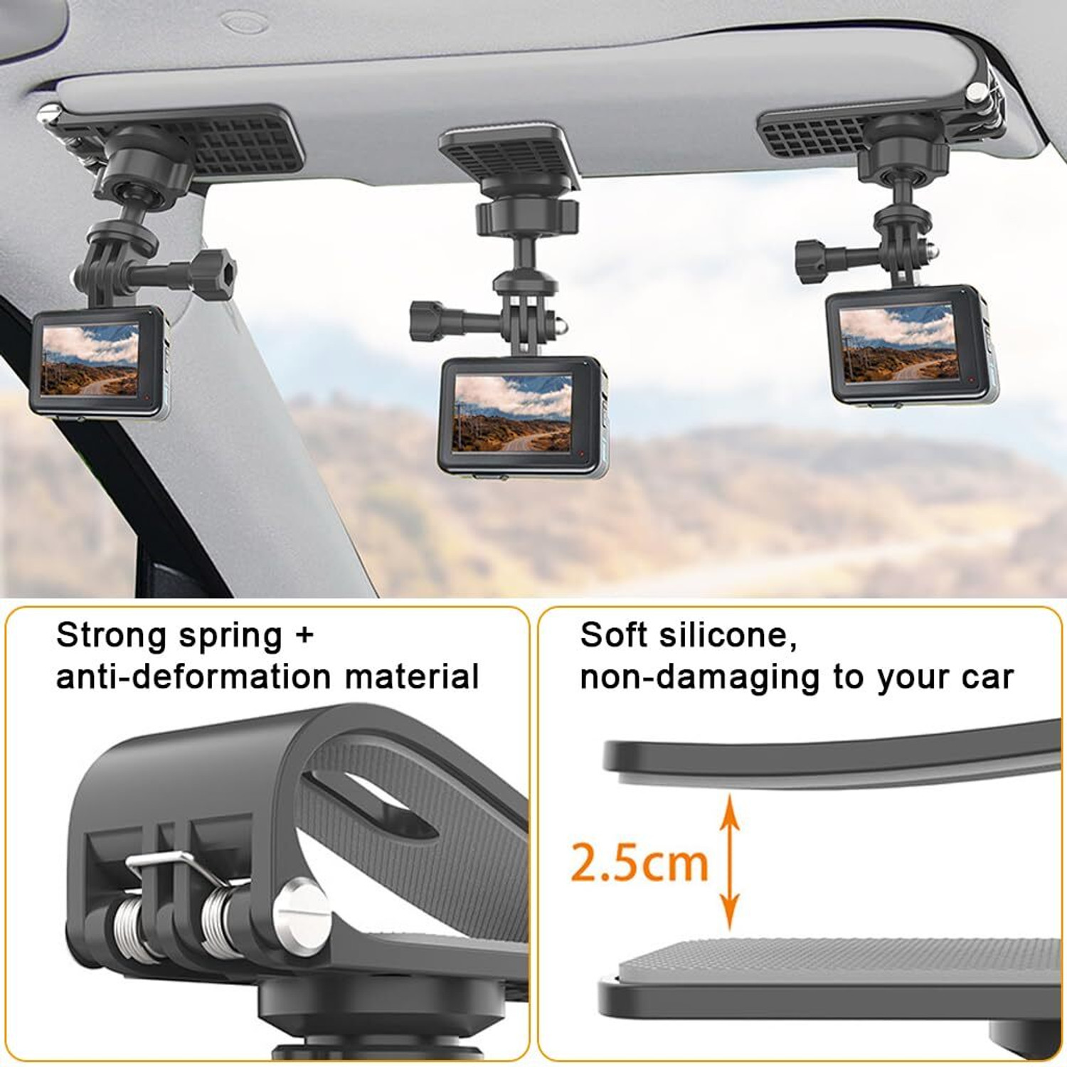 Image of ZITRONIX Bendable Neck Grip Camera Mount