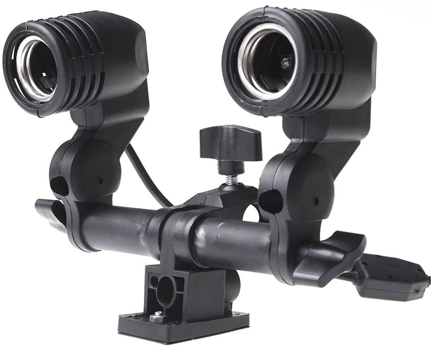 Image of Hiffin E27 Bulb Holder E27 2 in 1 Set of 2 Camera Rig