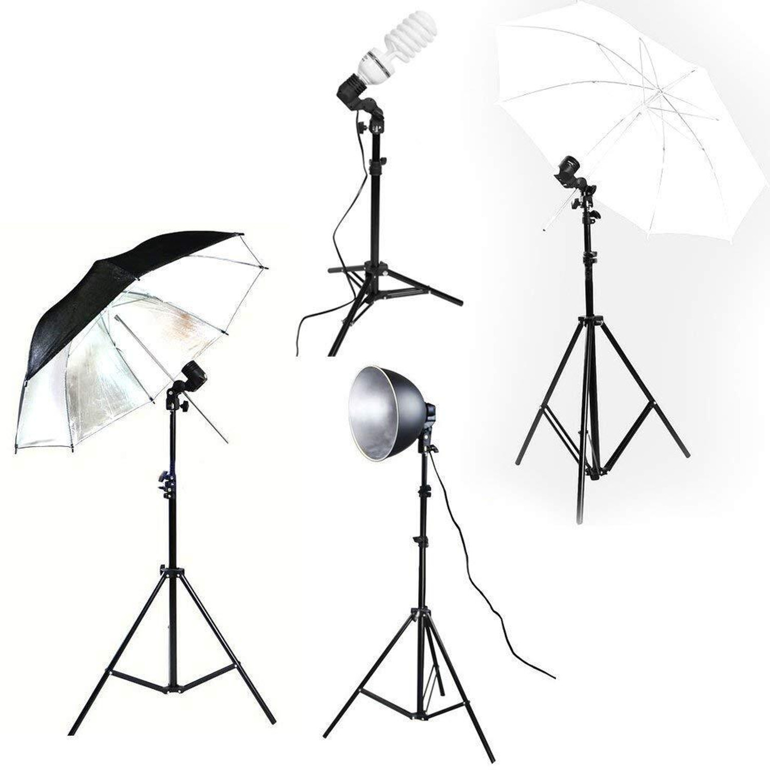 Image of Schsteindar Photography Photo Light Lamp Bulb Single Holder E27 Socket Bracket Studio With E27 to B22 Screw Base Socket Plastic Lamp Holder Light Bulb Adapter Camera Rig