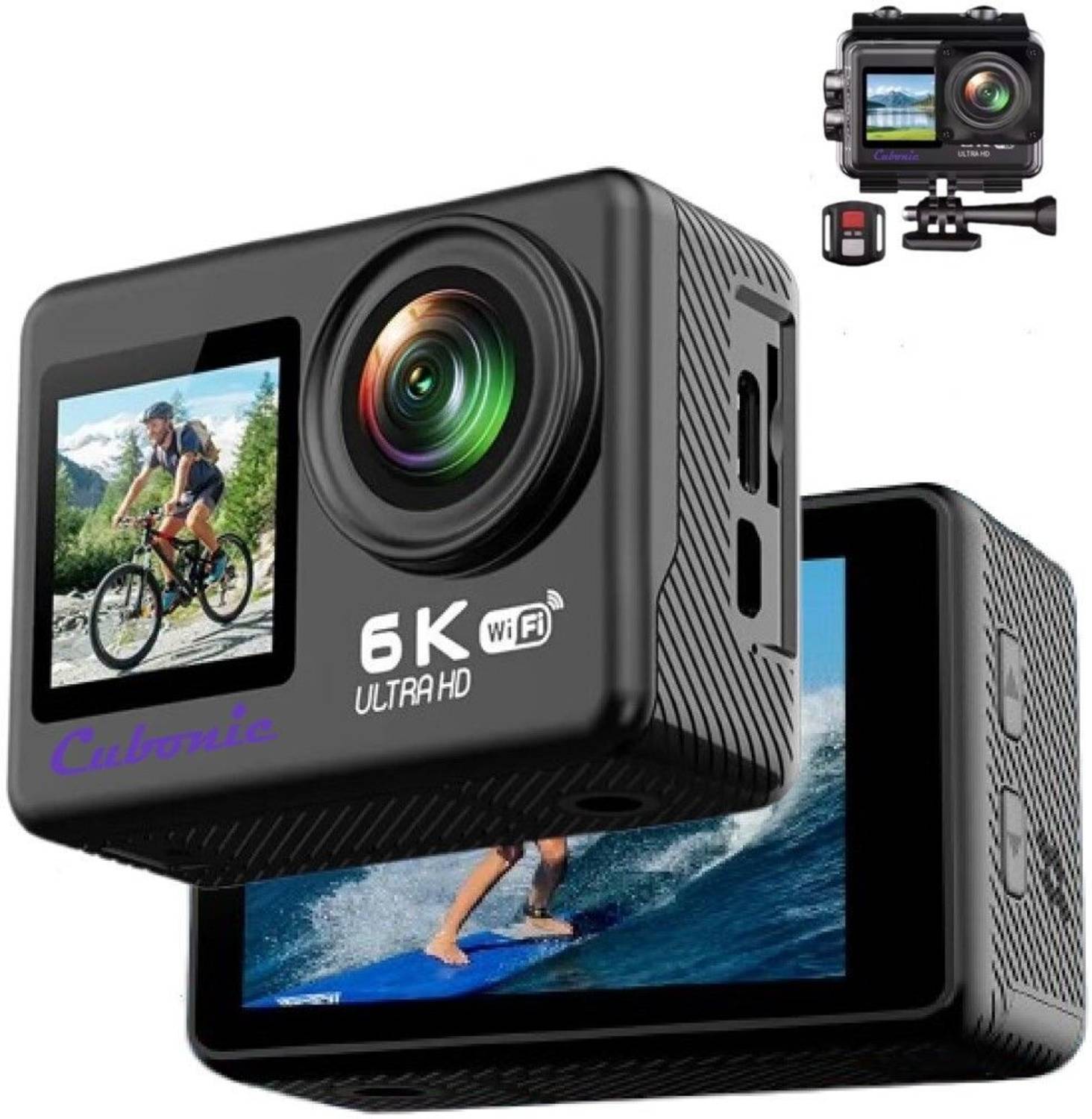 Cubonic 6k Dual Display Touch Screen Vlogging Camera Light w