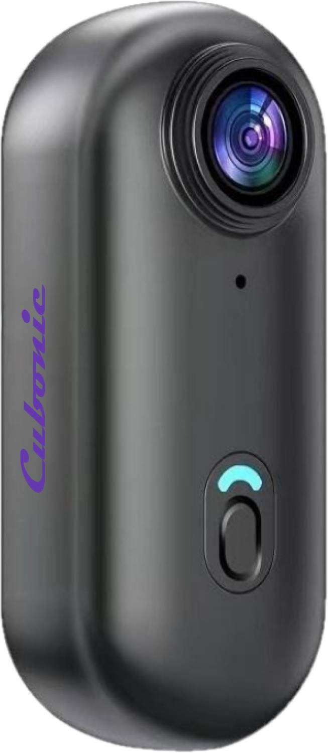 Cubonic 4K Waterproof Thumb Size Body Cam- Wifi App-800Mah Magnet