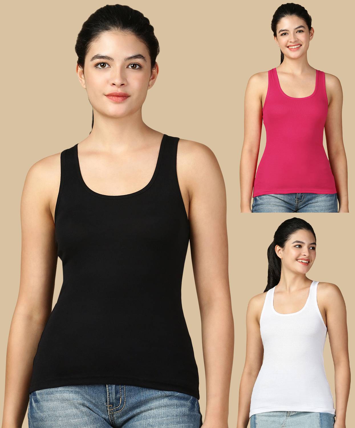 LUX cozi Women Tank Top/Vest - Buy LUX cozi Women Tank Top/Vest Online at  Best Prices in India | Flipkart.com