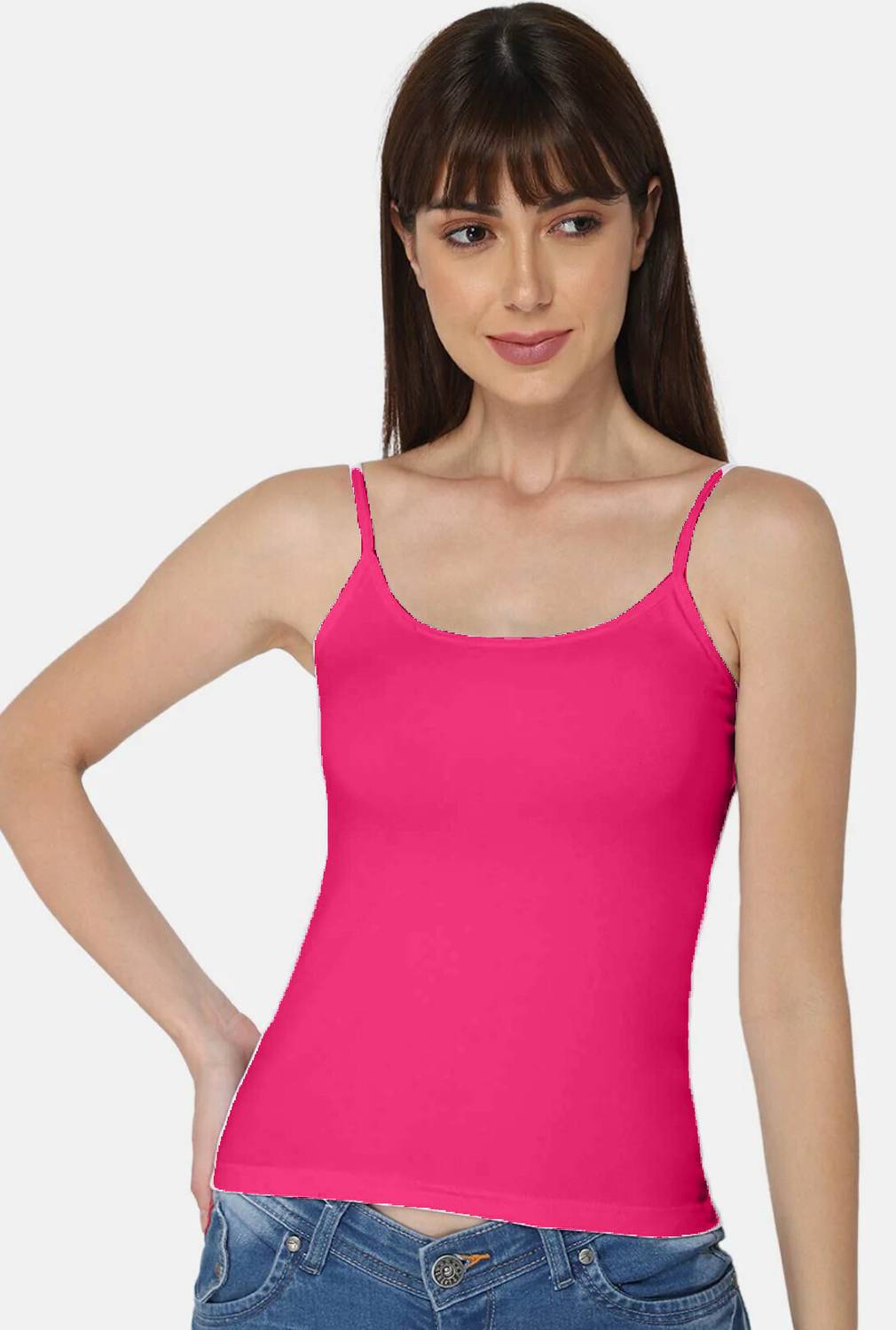 Bodymist Casual Solid Women Pink Top