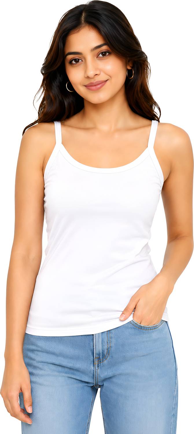 NRG Fashion Women Black Camisole Pack of 2 - Image 3