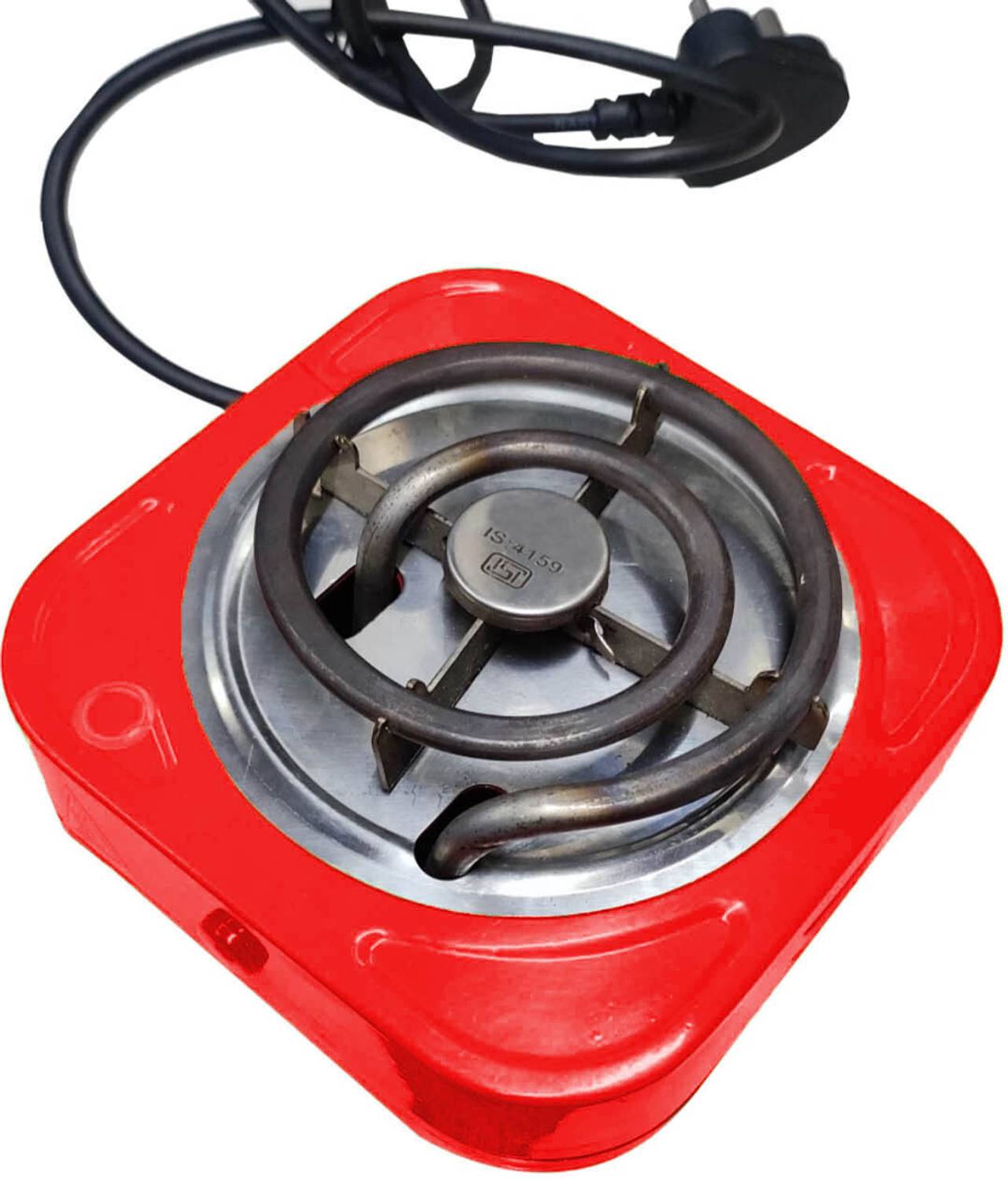 AONE POINT 500 WATT STOVE RED Electric Cooking Heater
