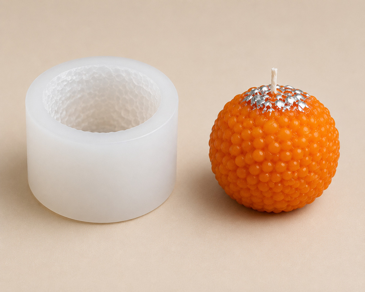 Image of Tapan Art And Craft Regular Silicone Candle Moulds