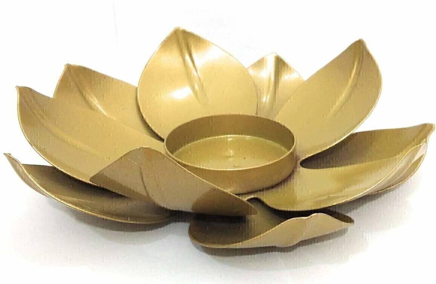athizay tealight holders for home decoration | wedding |Festive decor and Gifting Cast Iron 1 - Cup Tealight Holder