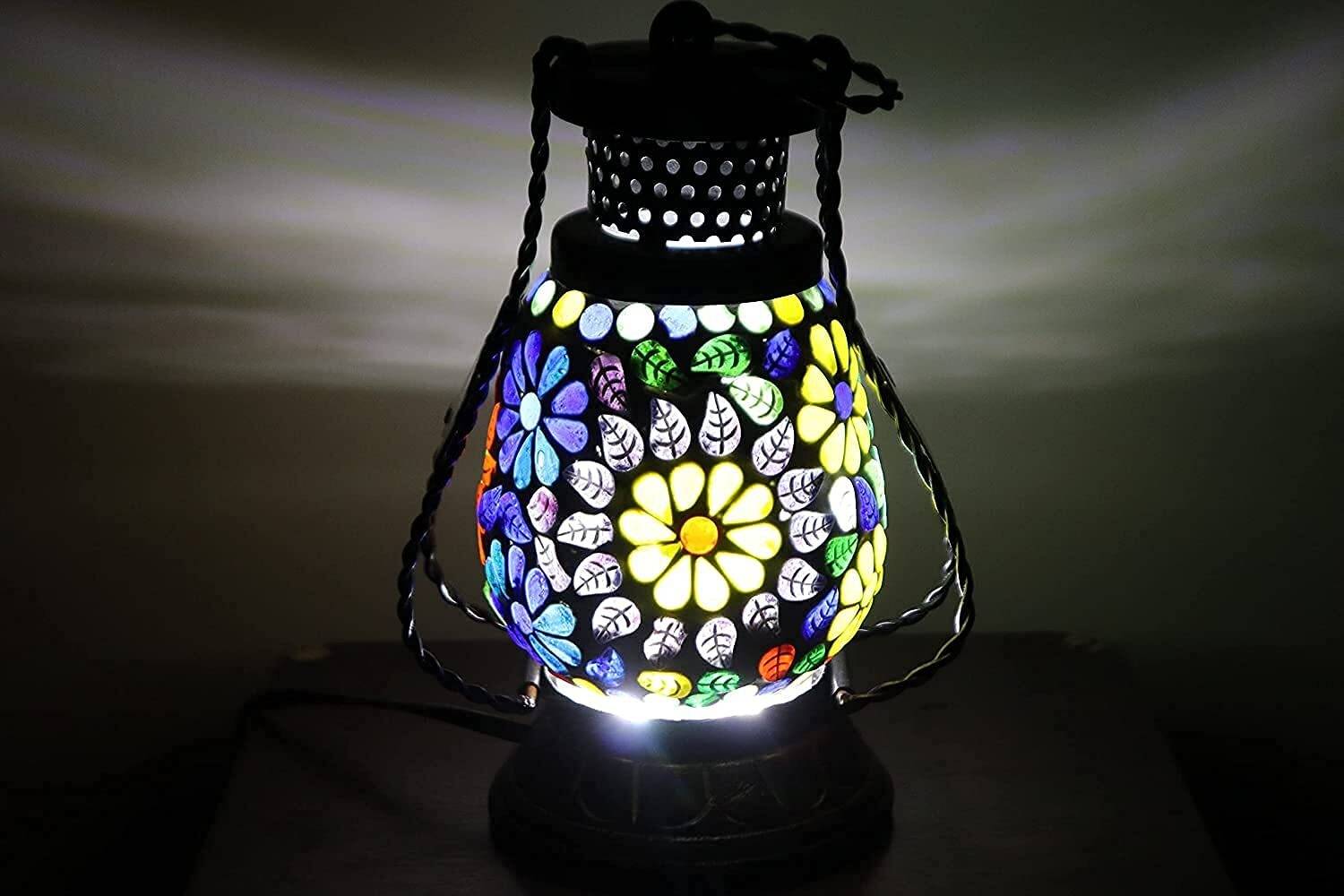 mtiban Electric Lamp/Lantern/ Hanging Decorative Light for Table