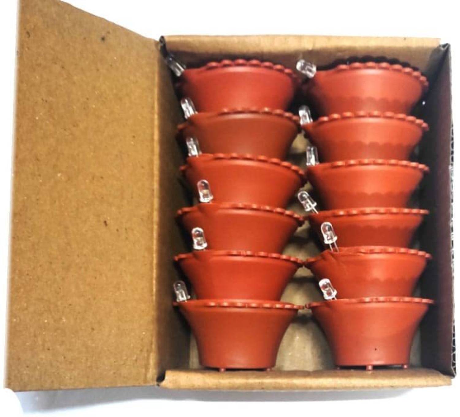 Apik Sensor Led Diyas Candle with Water Sensing Technology E-Diya, Candle