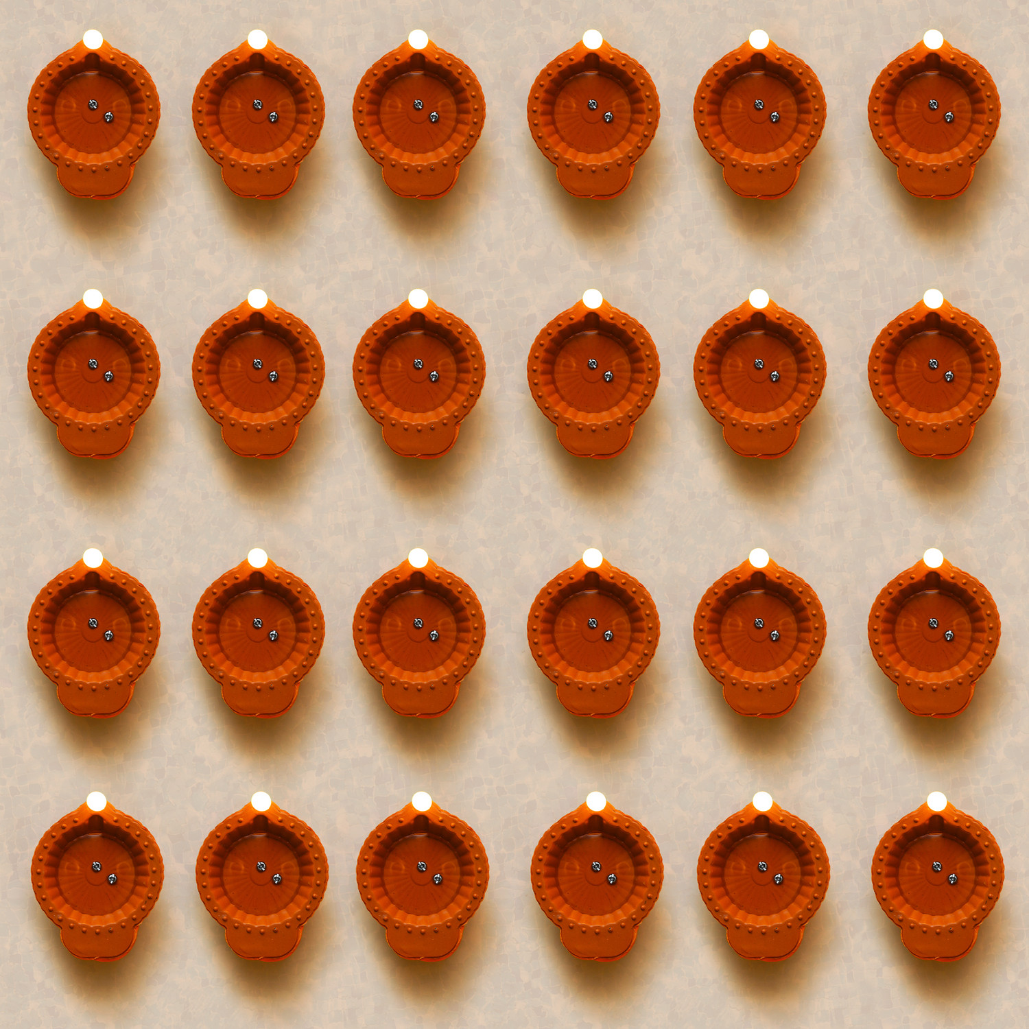 Image of Xvision Water Sensor Diya LED Floating Diya for Festivals & Diwali Decoration Candle