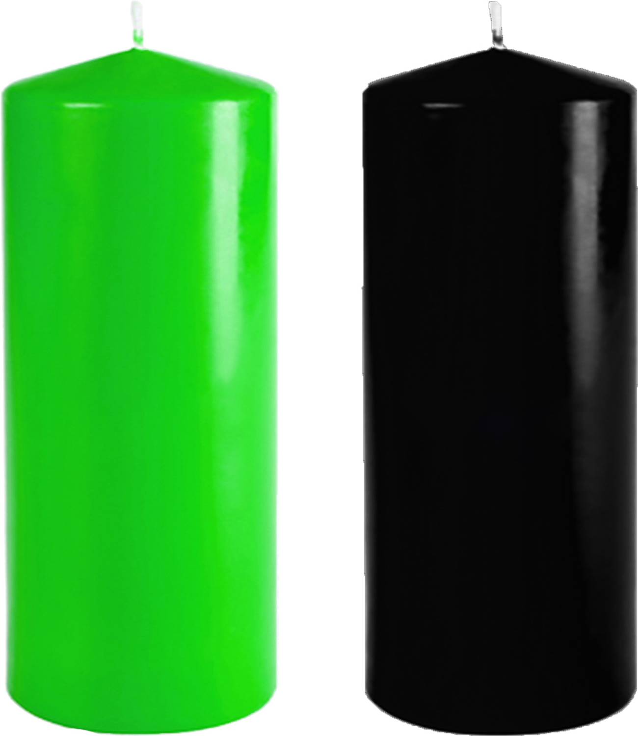 ASIDEA Pillar Candle for Home Decor, BIrthday decoration (Set of 2) Candle