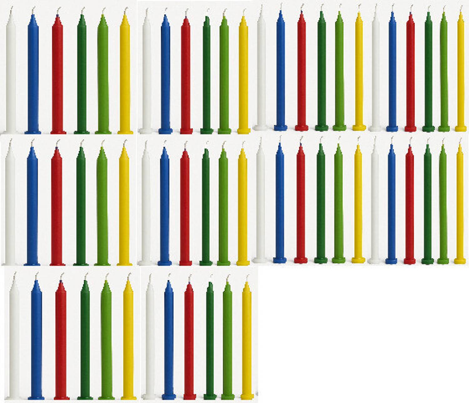 AKB Large Stand Candle/Multi Colour Candle